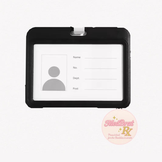 Midnight Badge Holder ๐ค